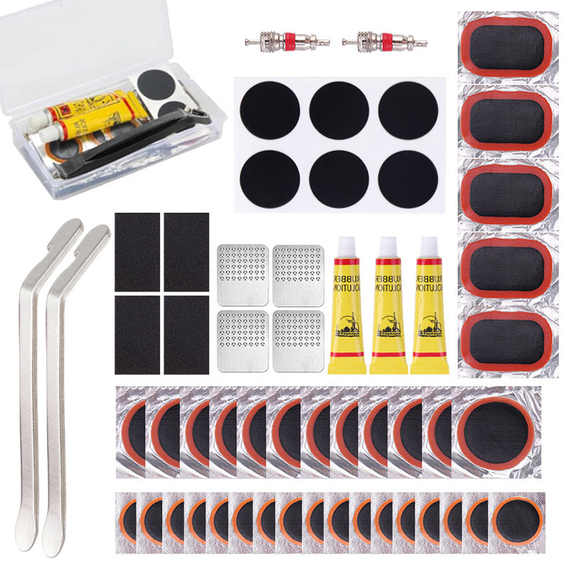 Bicycle Repair Kit - دراجة الإطارات الإطارات أنبوب طقم تصليح
