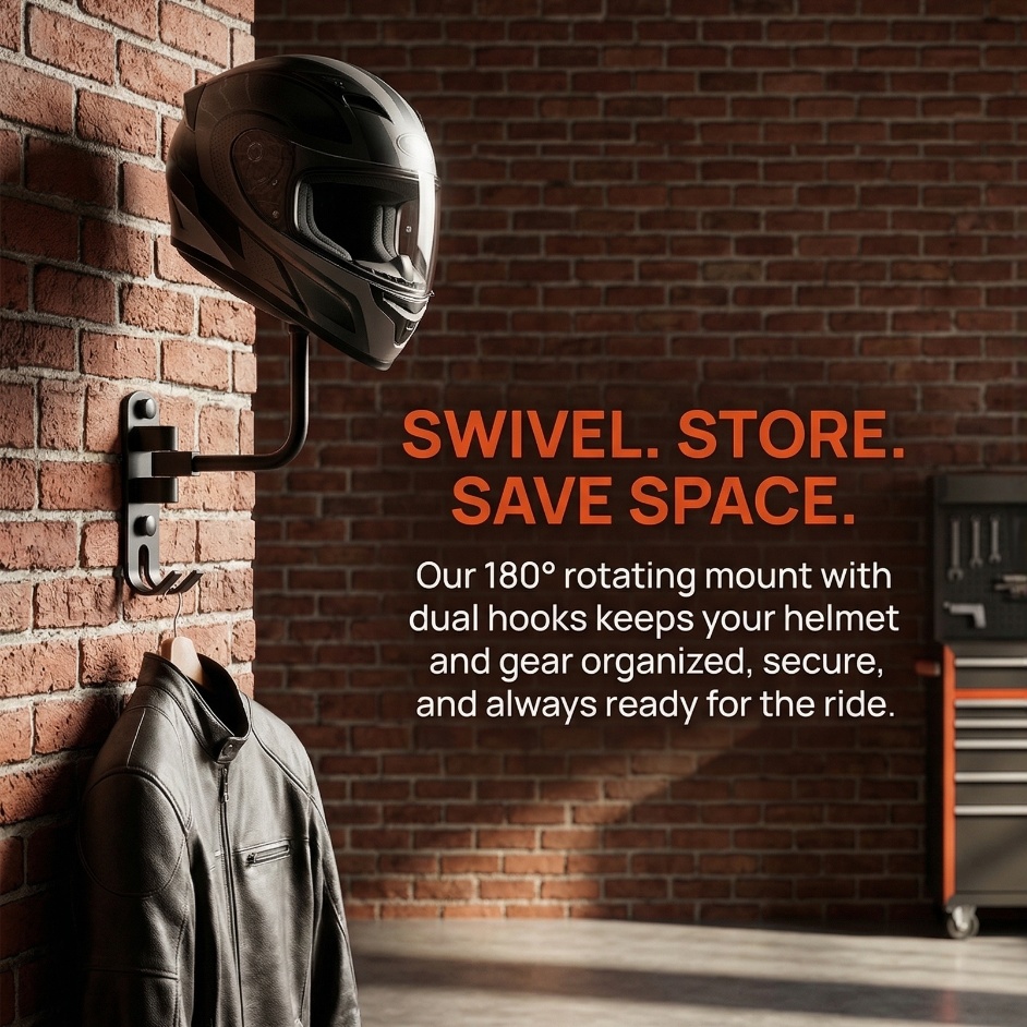 Cycling Gear Stand - حامل خوذة فاخر من سبائك الألومنيوم