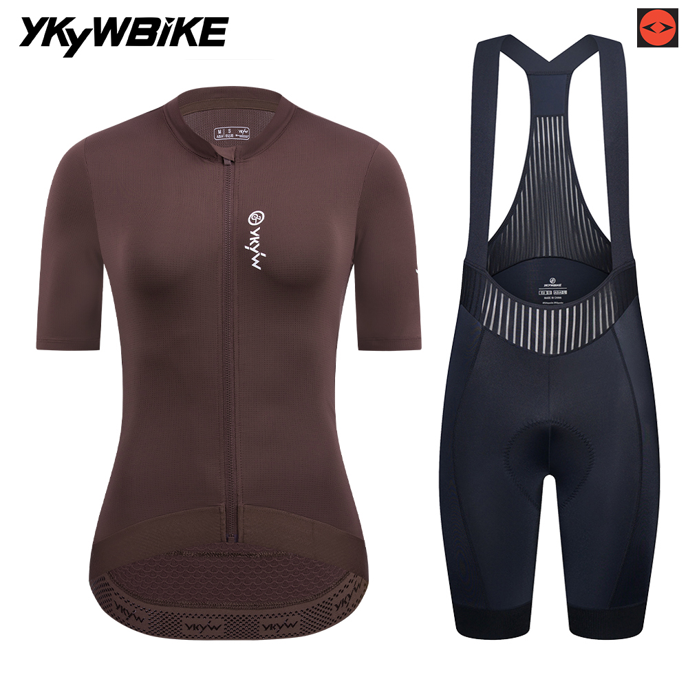 Cycling Gear Ladies - YKYWBIKE النساء الدراجات جيرسي مجموعات الإناث