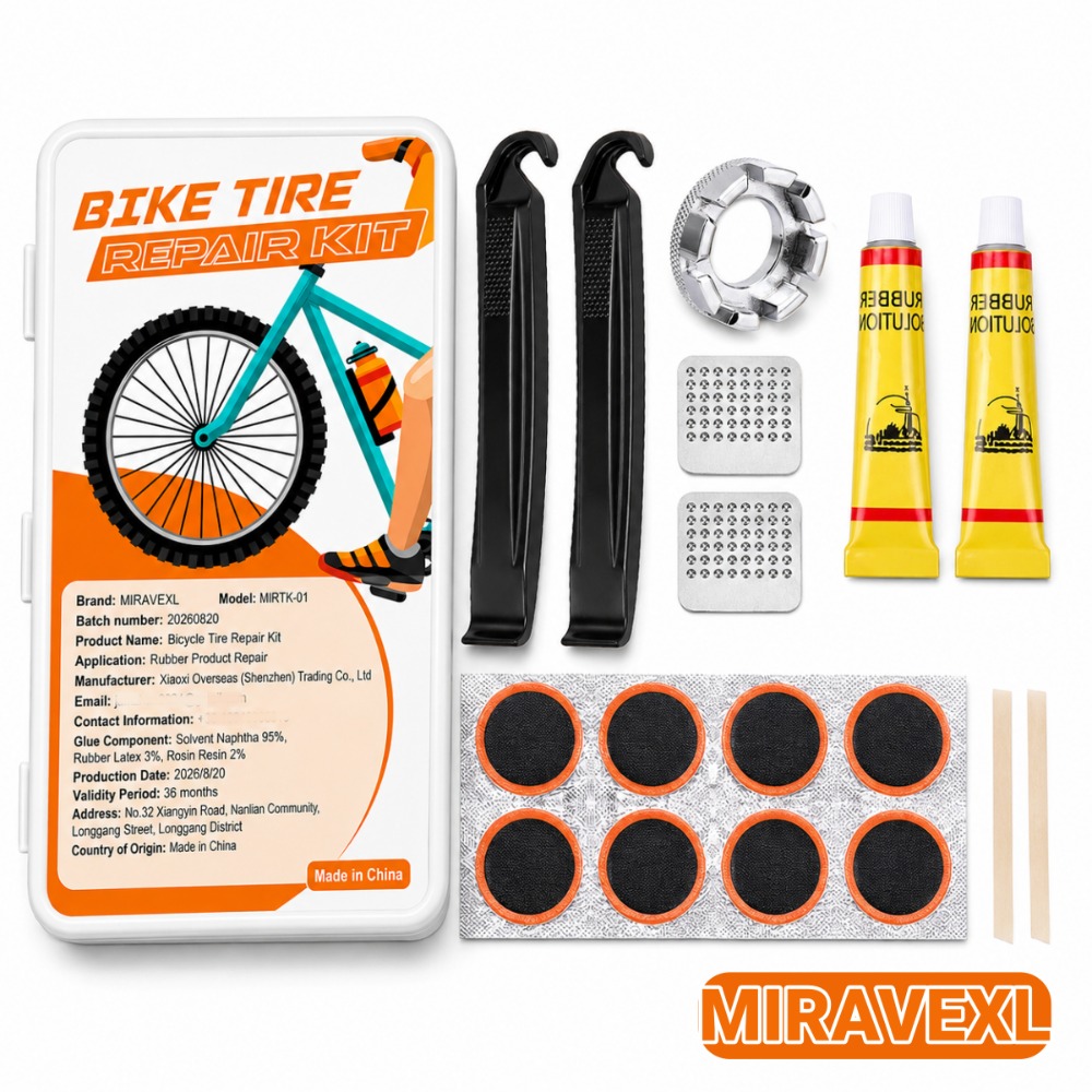 Bicycle Repair Kit - طقم إصلاح إطارات الدراجات، مجموعة أدوات