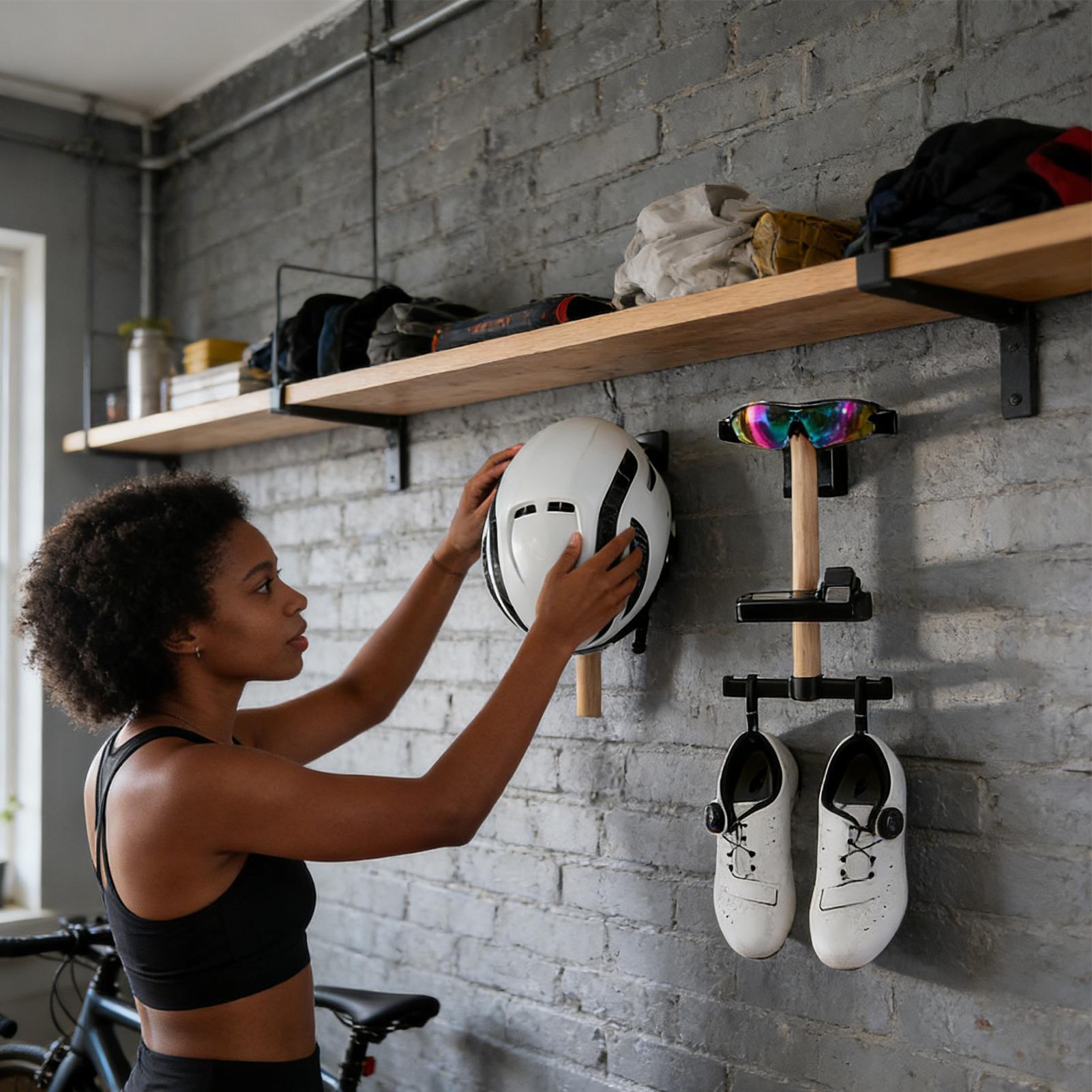 حامل دراجات هوائية مثبت على ال - مراجعة Cycling Gear Organizer وسعره