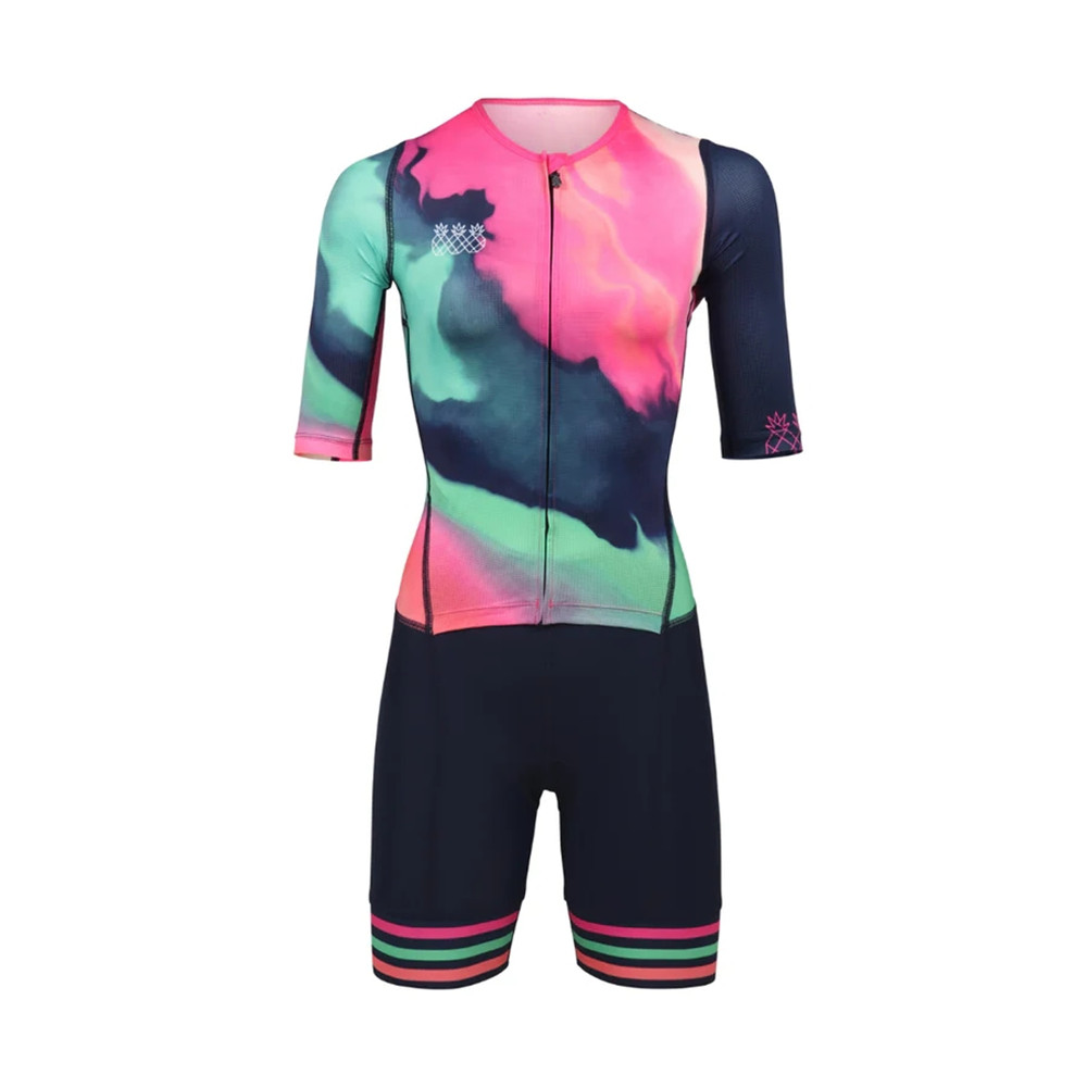 بدلة ترياتلون سريعة الجفاف للن - مراجعة Cycling Gear Ladies وسعره