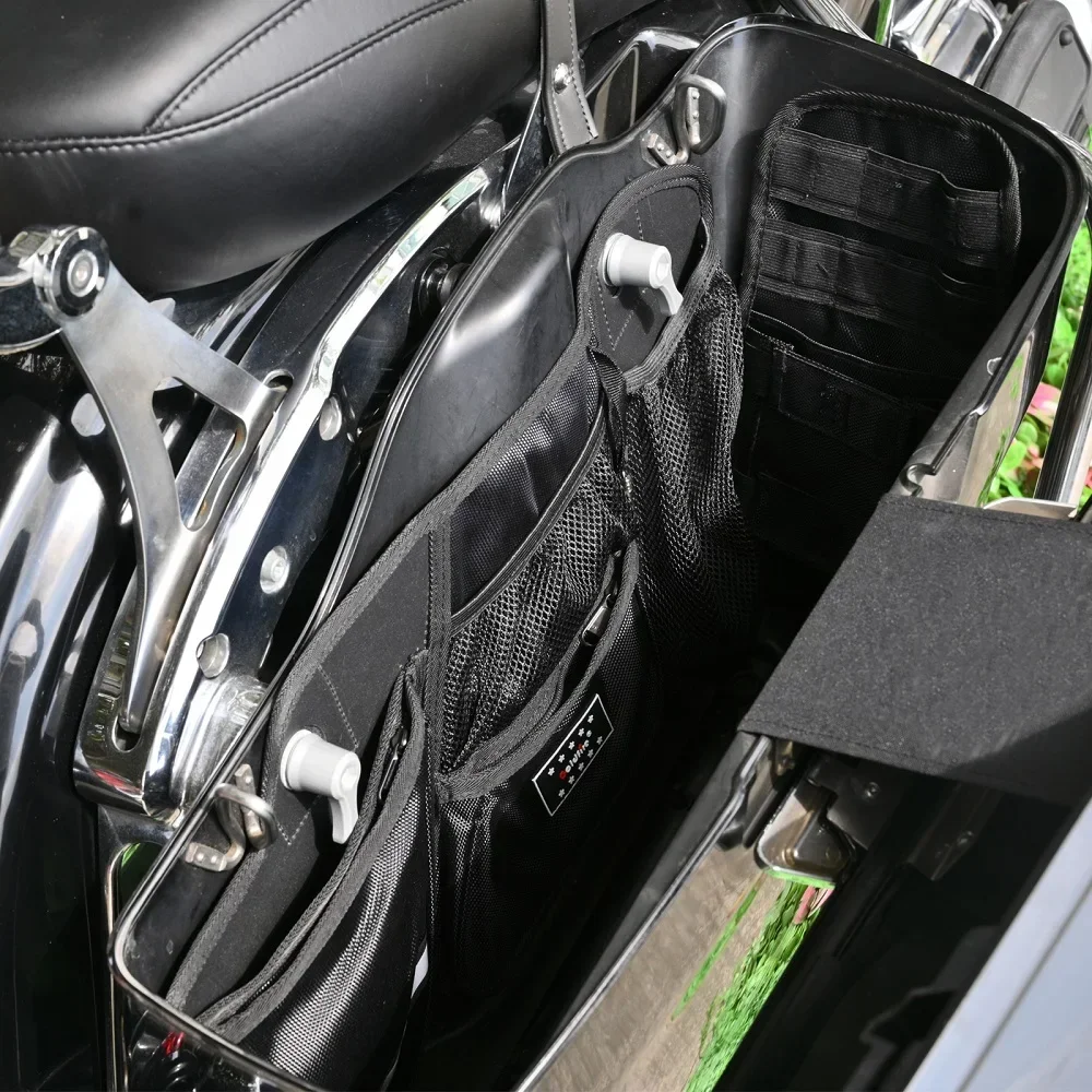 دراجة نارية عالمية السرج أدوات - مراجعة Cycling Gear Organizer وسعره
