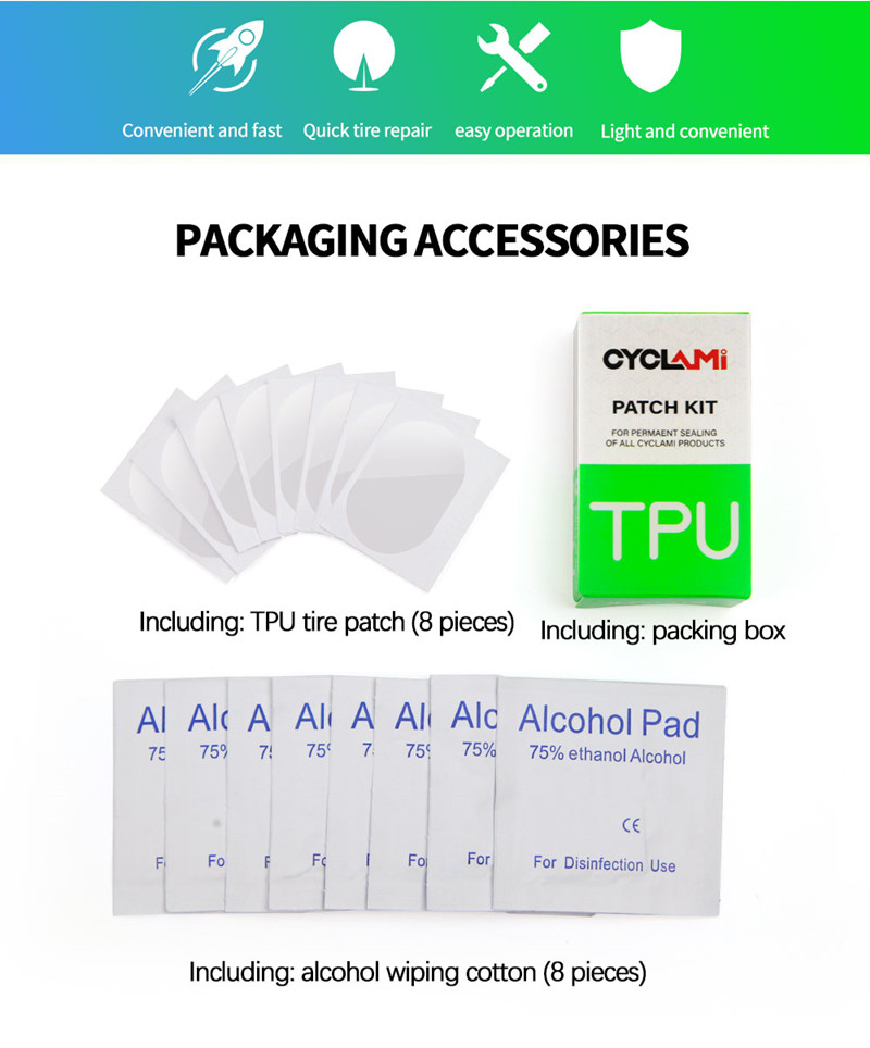 جديد الإطارات التصحيح ل أنبوب  - مراجعة Bicycle Repair Kit وسعره