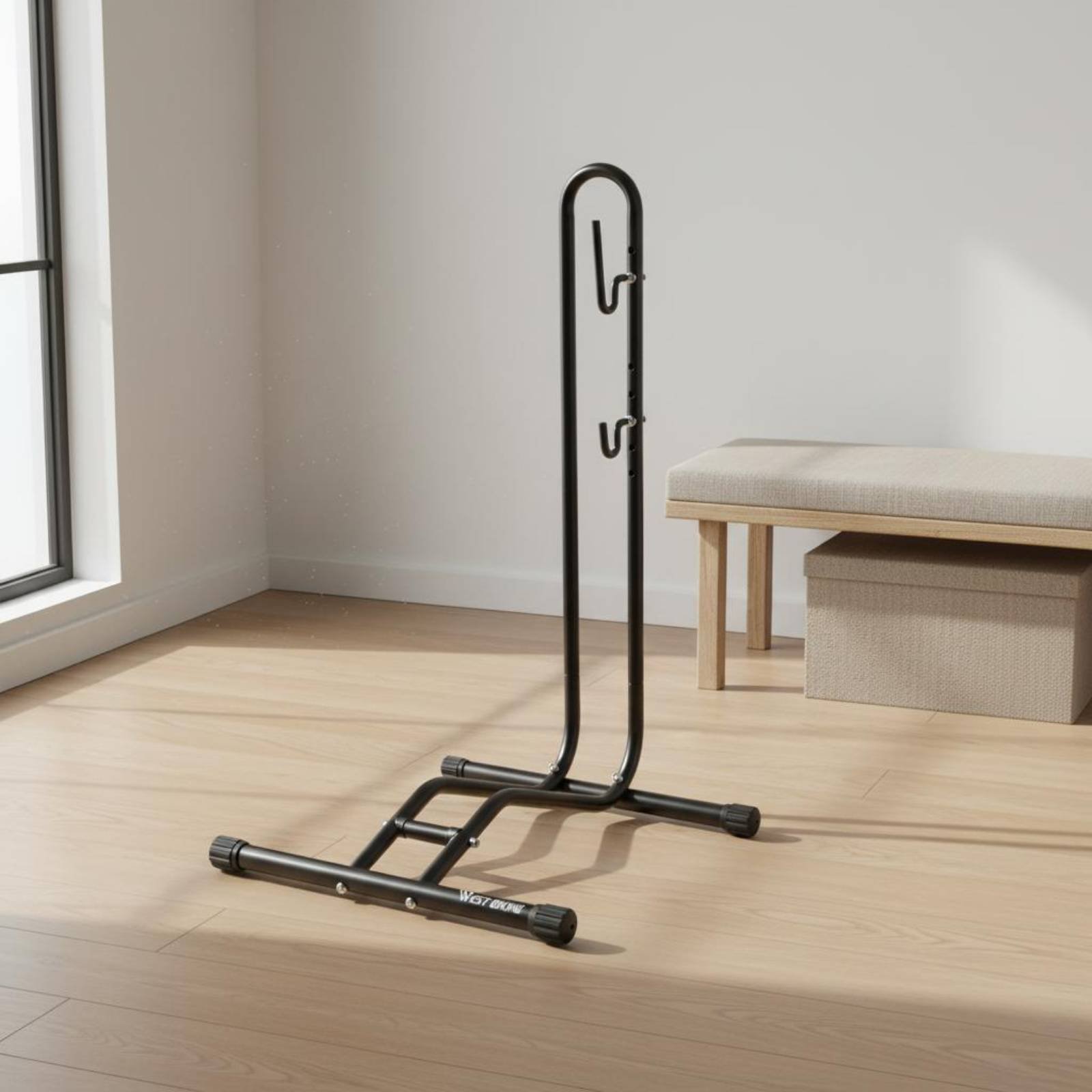 حامل دراجات عمودي مستقر، حامل  - مراجعة Cycling Gear Stand وسعره