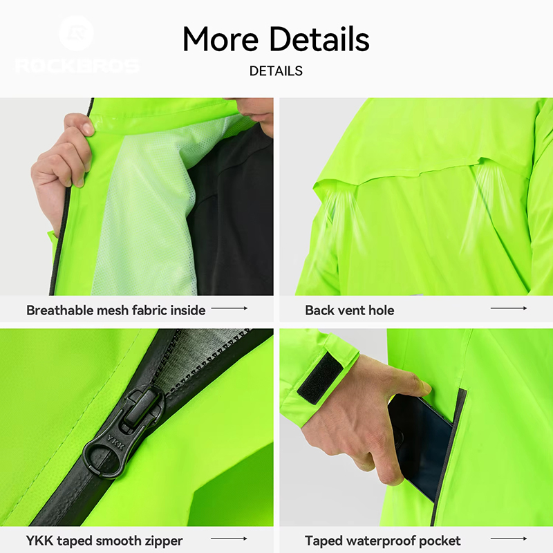 معطف واق من المطر للدراجات اله - مراجعة Cycling Gear Women Sale وسعره