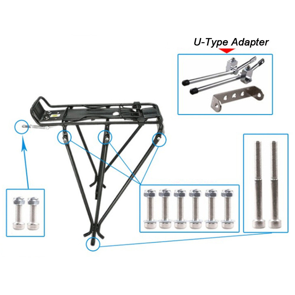 ZTTO دراجة الرف الخلفي دراجة ه - مراجعة Cycling Gear Organizer وسعره