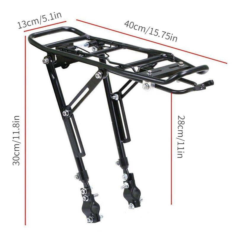 1 قطعة سبائك الخلفية دراجة الر - مراجعة Cycling Gear Organizer وسعره