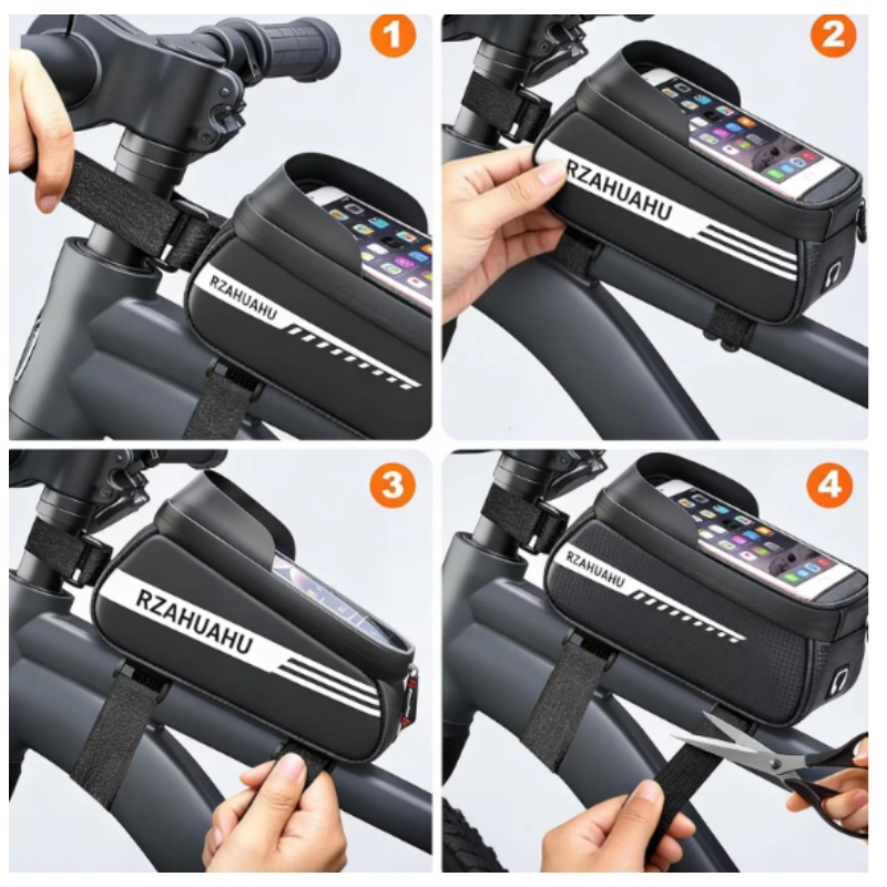 حقيبة تخزين للهاتف مقاومة للما - مراجعة Cycling Gear Organizer وسعره
