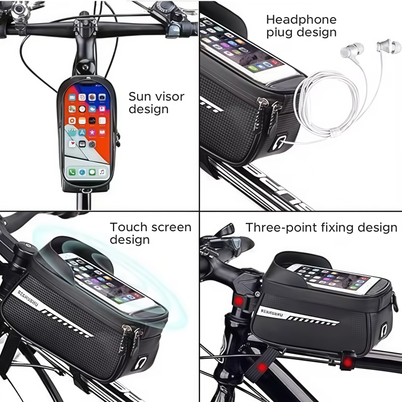 حقيبة تخزين للهاتف مقاومة للما - مراجعة Cycling Gear Organizer وسعره