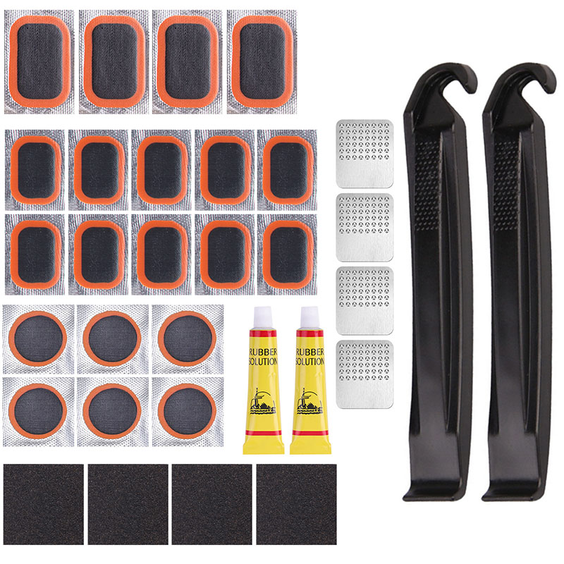 دراجة الإطارات الإطارات أنبوب  - مراجعة Bicycle Repair Kit وسعره