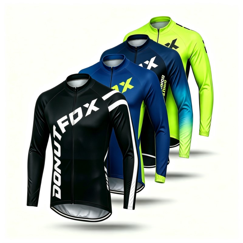 قميص رجالي طويل الأكمام لركوب  - مراجعة Cycling Gear Clothing وسعره