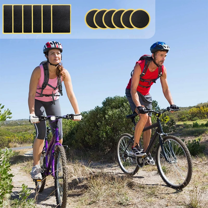 12 قطعة بقع ثقب المطاط أدوات إ - مراجعة Bicycle Repair Kit وسعره