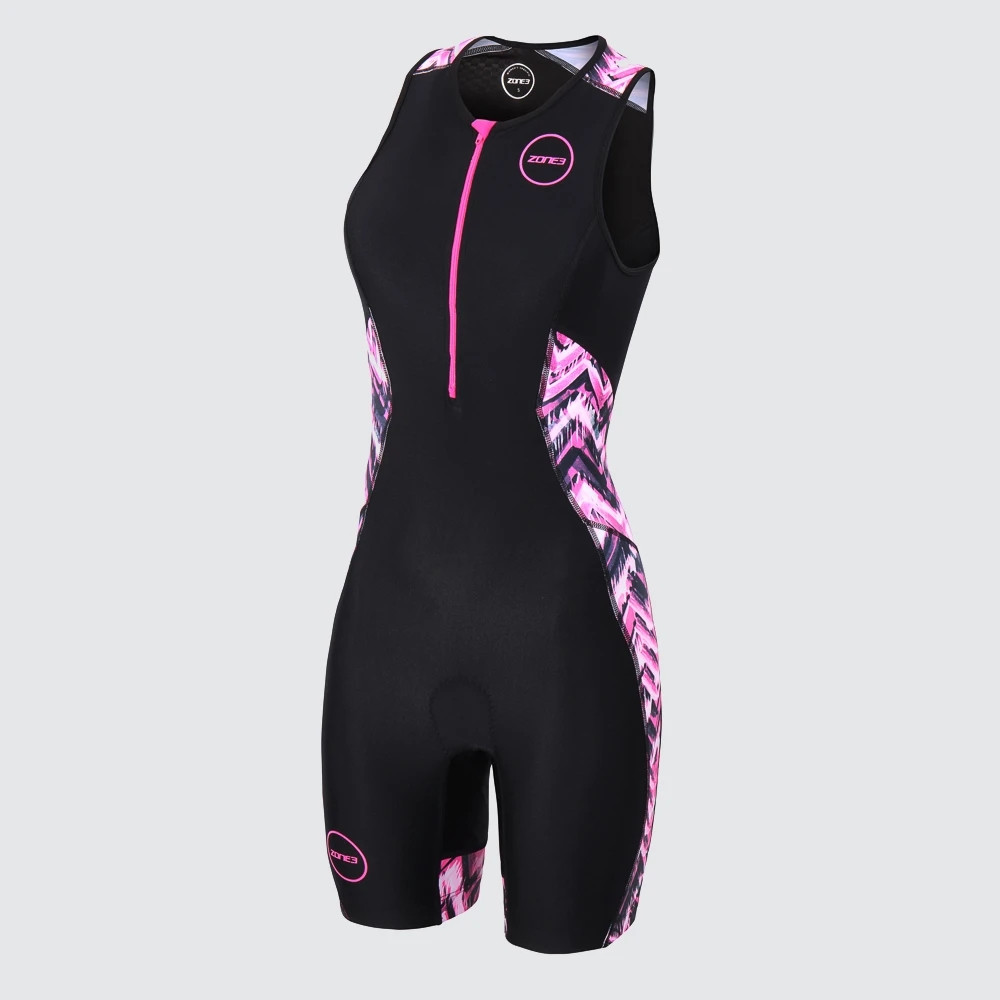 بدلة الترياتلون ZONE3 للنساء ، - مراجعة Cycling Gear Ladies وسعره